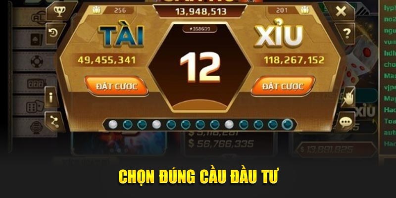 Chọn đúng cầu đầu tư để tăng tỷ lệ thắng